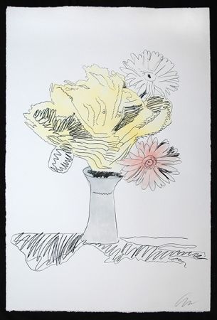 Сериграфия Warhol - Flowers (Hand-Colored)