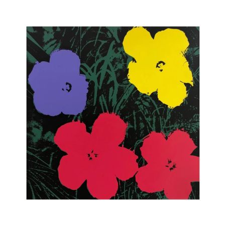 Сериграфия Warhol - Flowers X 