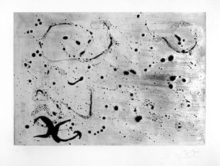 Гравюра Miró - Fond marin