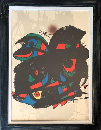 Литография Miró - Fondaciò Jouan Mirò