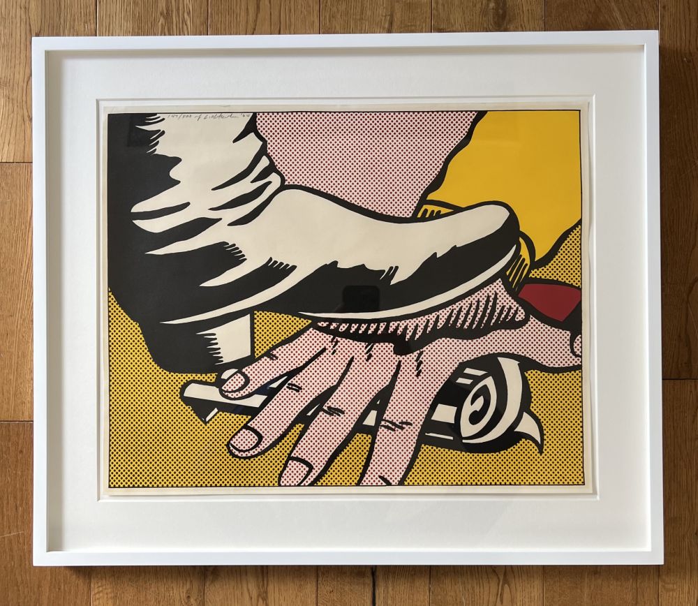 Гашение Lichtenstein - Foot and Hand