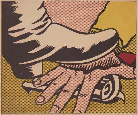 Гашение Lichtenstein - Foot and Hand