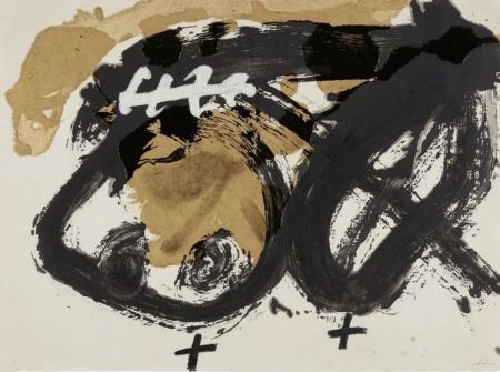Офорт Tàpies - Formes i Vernis