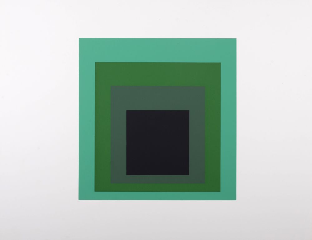 Сериграфия Albers - Formulation Articulation #B, 1972