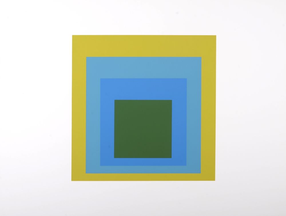 Сериграфия Albers - Formulation Articulation #C, 1972