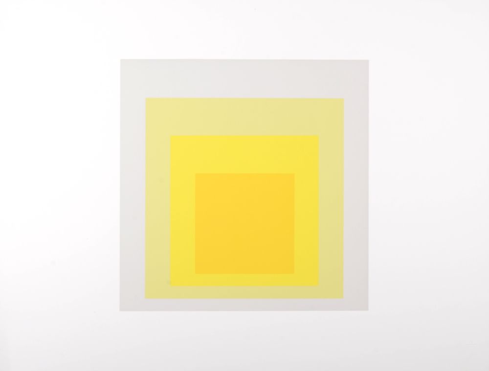 Сериграфия Albers - Formulation Articulation #D, 1972