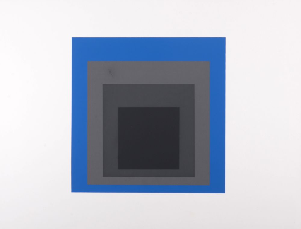 Сериграфия Albers - Formulation Articulation #E, 1972