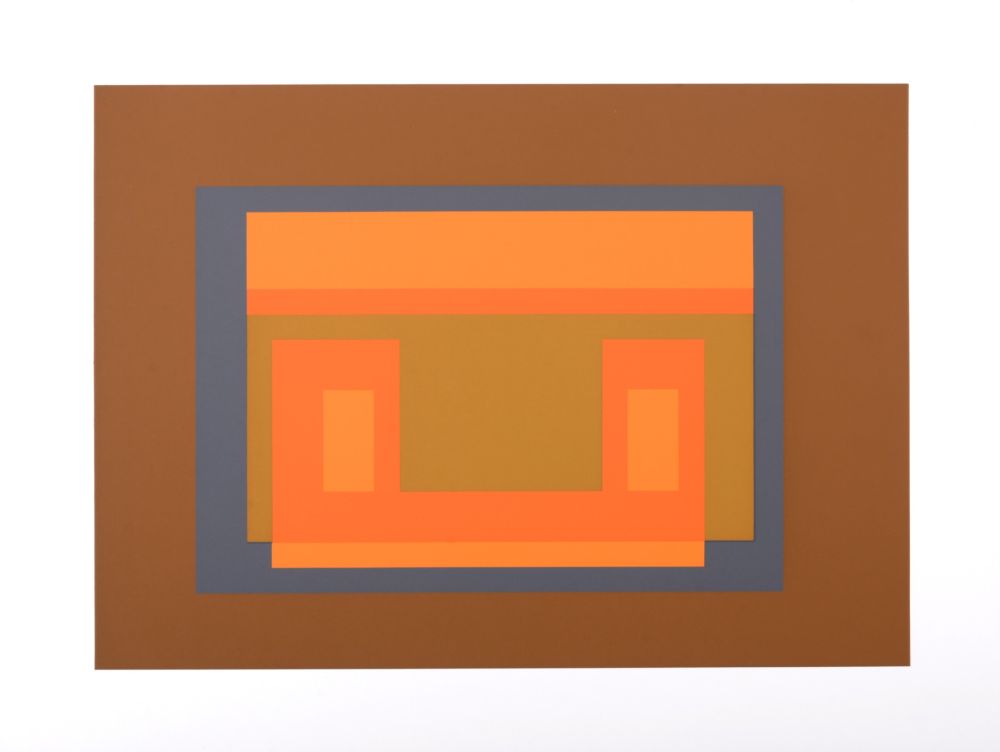 Сериграфия Albers - Formulation Articulation #G, 1972