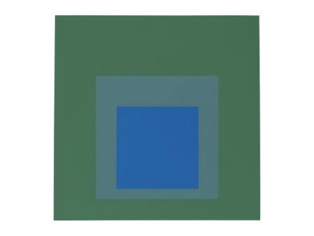 Сериграфия Albers - Formulation : Articulation Portfolio II Folder 32, Left