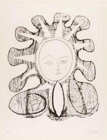 Литография Picasso - Françoise en soleil