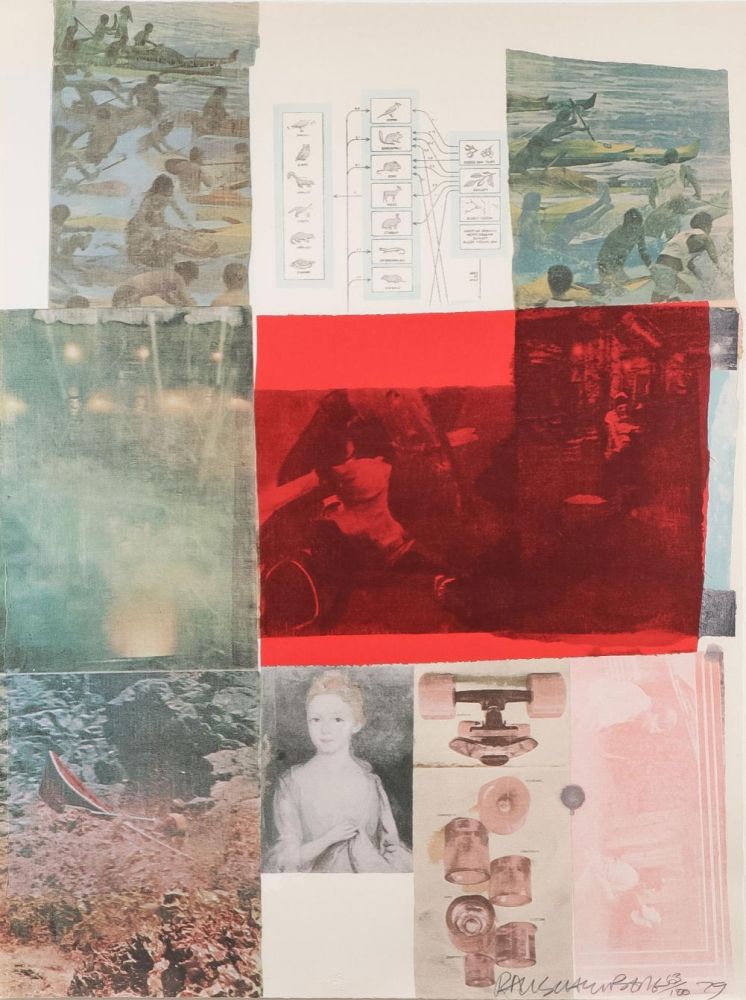Сериграфия Rauschenberg - From the Seat of Authority