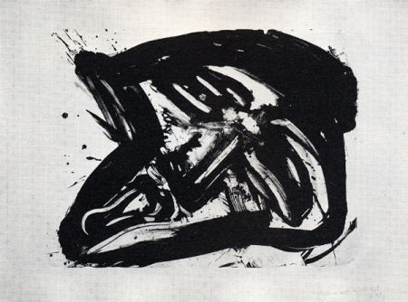 Литография Kounellis - Fumo di pietra IX