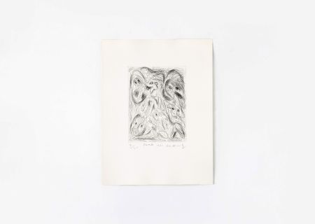 Гравюра Alechinsky - Fumées