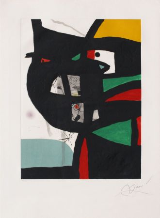 Офорт И Аквитанта Miró - Fundacio Palma I