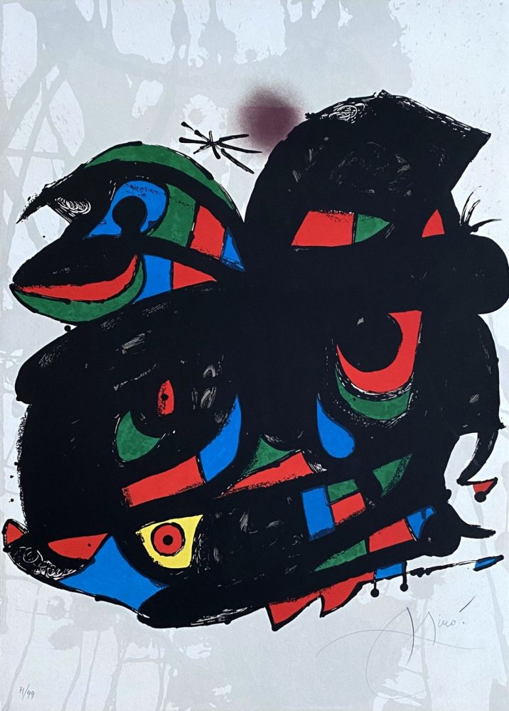 Литография Miró - Fundacion Barcelona