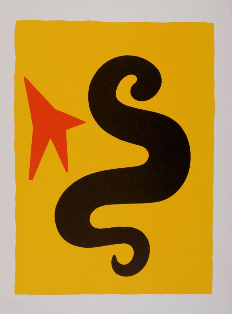 Литография Calder - Fêtes III, 1971