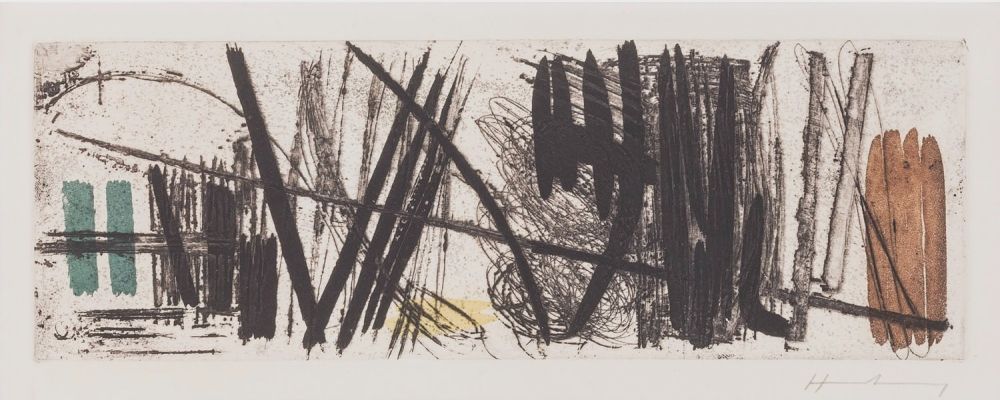 Офорт И Аквитанта Hartung - G 3