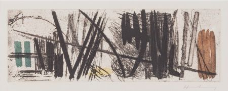 Офорт И Аквитанта Hartung - G 3