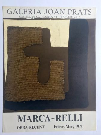 Афиша Marca Relli - Galeria Joan Prats