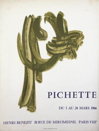 Литография Pichette  - Galerie André Benezit