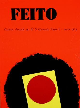 Сериграфия Feito - Galerie Arnaud 