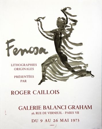 Литография Fenosa - Galerie Balanci Graham 