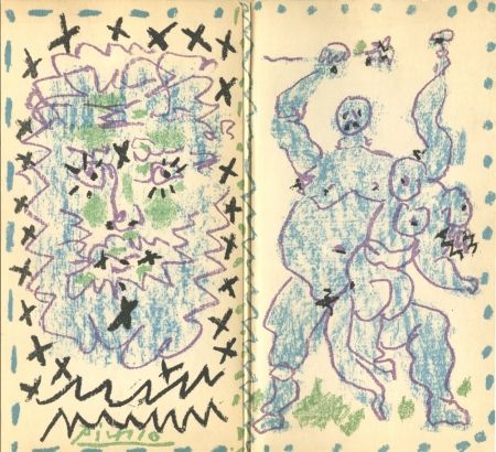 Литография Picasso - Galerie Berggruen, Dessins d'un demi-siècle