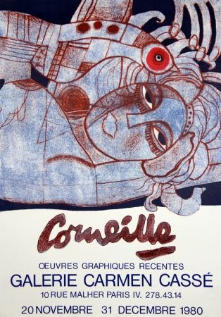 Литография Corneille - Galerie Carmen Casse