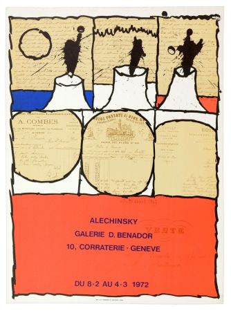 Афиша Alechinsky - Galerie D. Benador, Genève