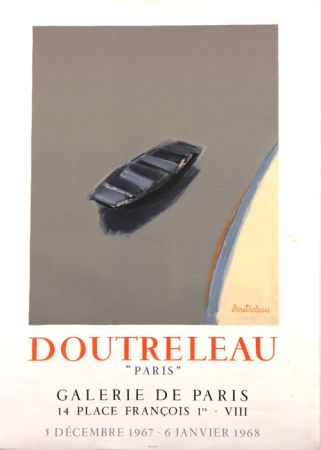 Литография Doutreleau - Galerie de Paris