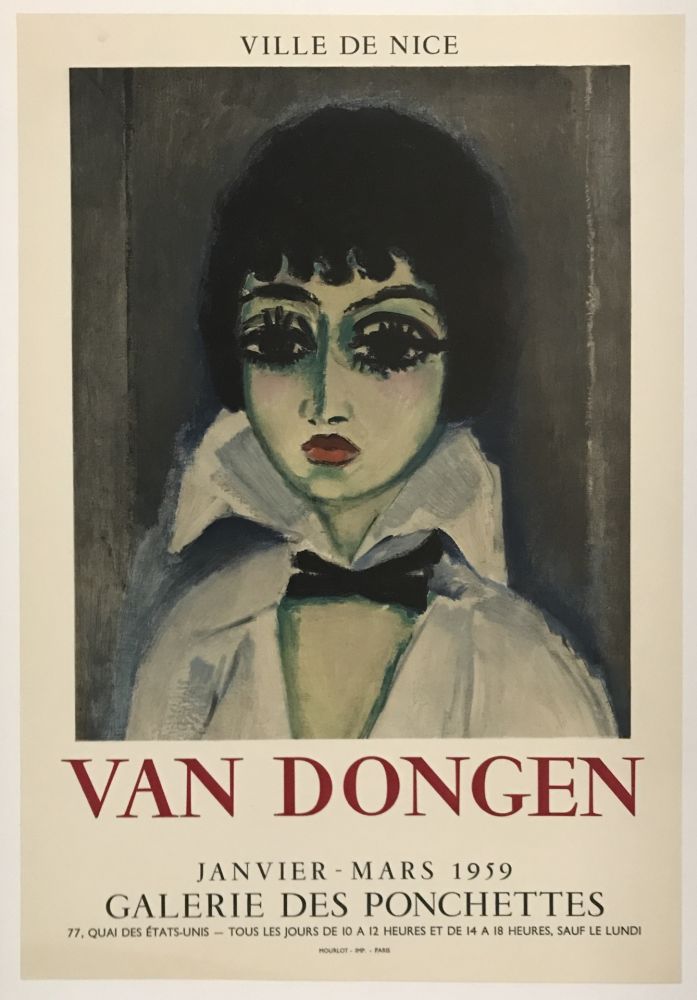 Литография Van Dongen - Galerie des Ponchettes