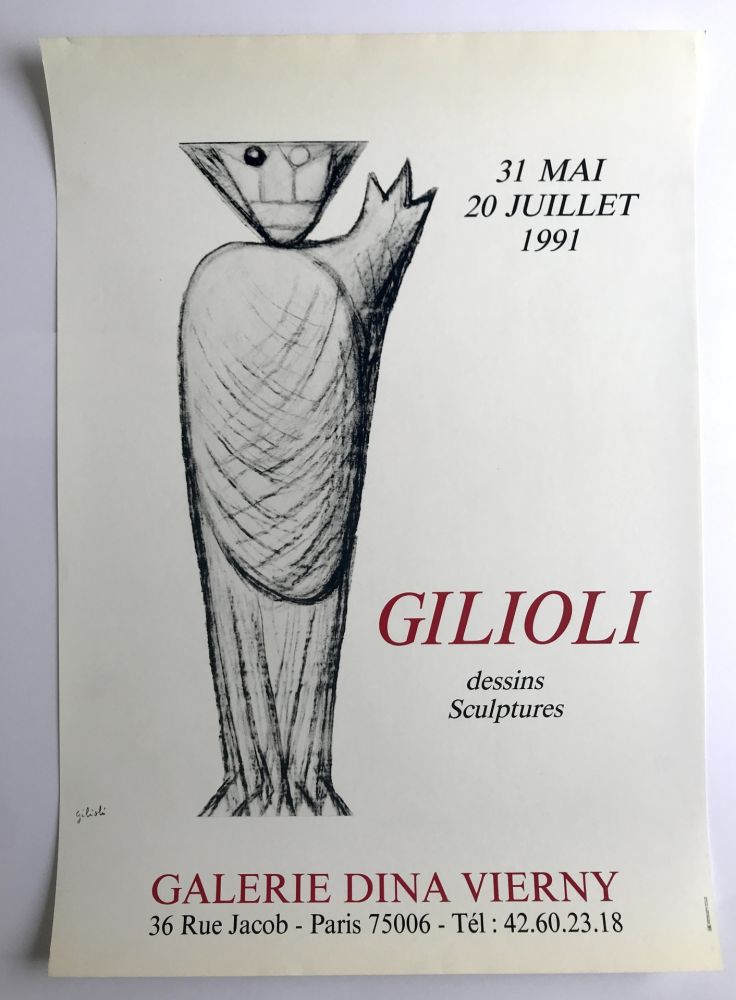 Афиша Gilioli - Galerie Dina Vierny