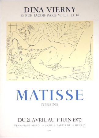 Литография Matisse - Galerie Dina Vierny
