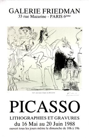 Гашение Picasso - Galerie Friedman