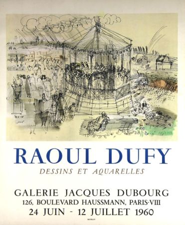 Литография Dufy - Galerie Jacques Dubourg 