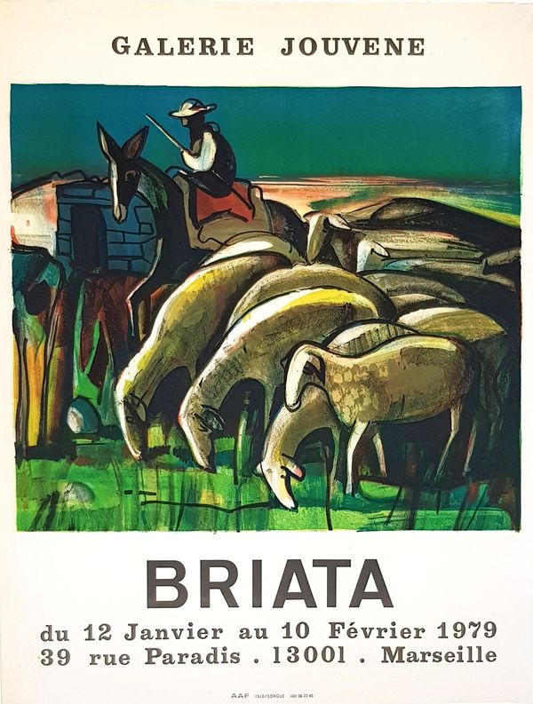 Литография Briata - Galerie  Jouvene