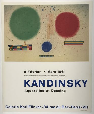 Литография Kandinsky - Galerie Karl Flinker