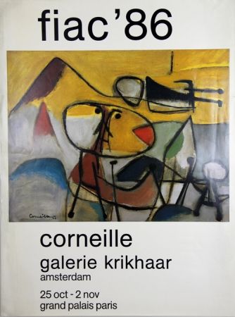 Гашение Corneille - Galerie Krikhaar  Fiac 89