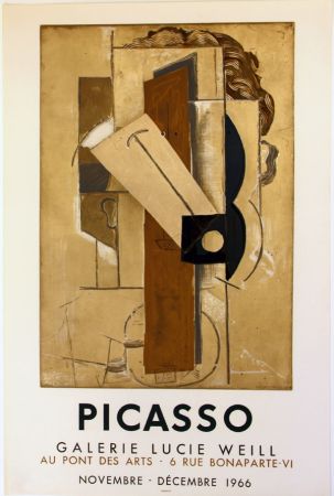 Литография Picasso - Galerie Lucie  Weill
