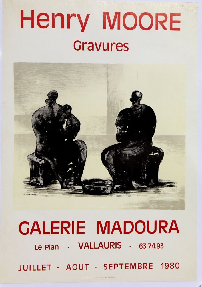 Гашение Moore - Galerie Madoura  Vallauris