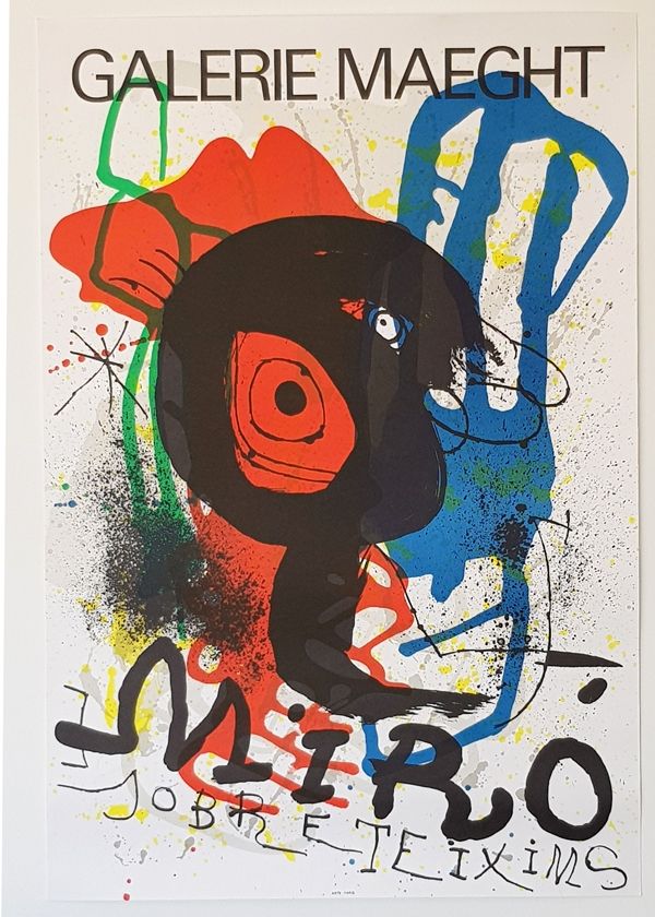 Литография Miró - Galerie Maeght