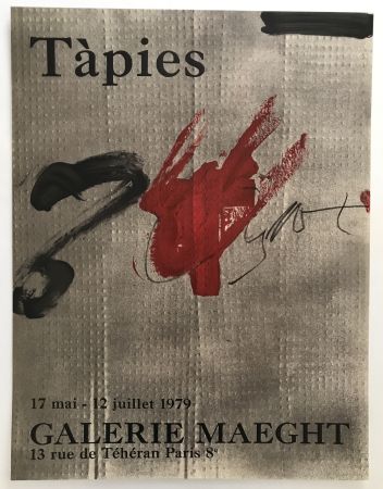 Афиша Tàpies - Galerie Maeght