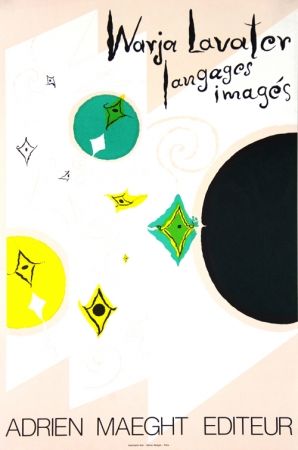 Литография Lavater - Galerie Maeght   Langages  Imagés