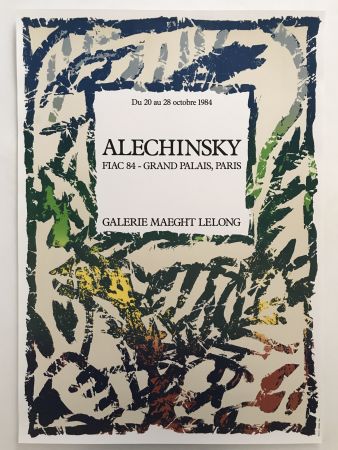 Афиша Alechinsky - Galerie Maeght Lelong - FIAC 84