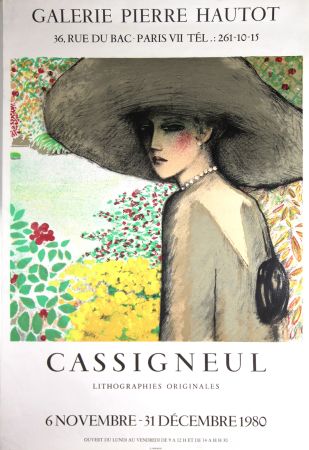 Литография Cassigneul  - Galerie Pierre Hautot
