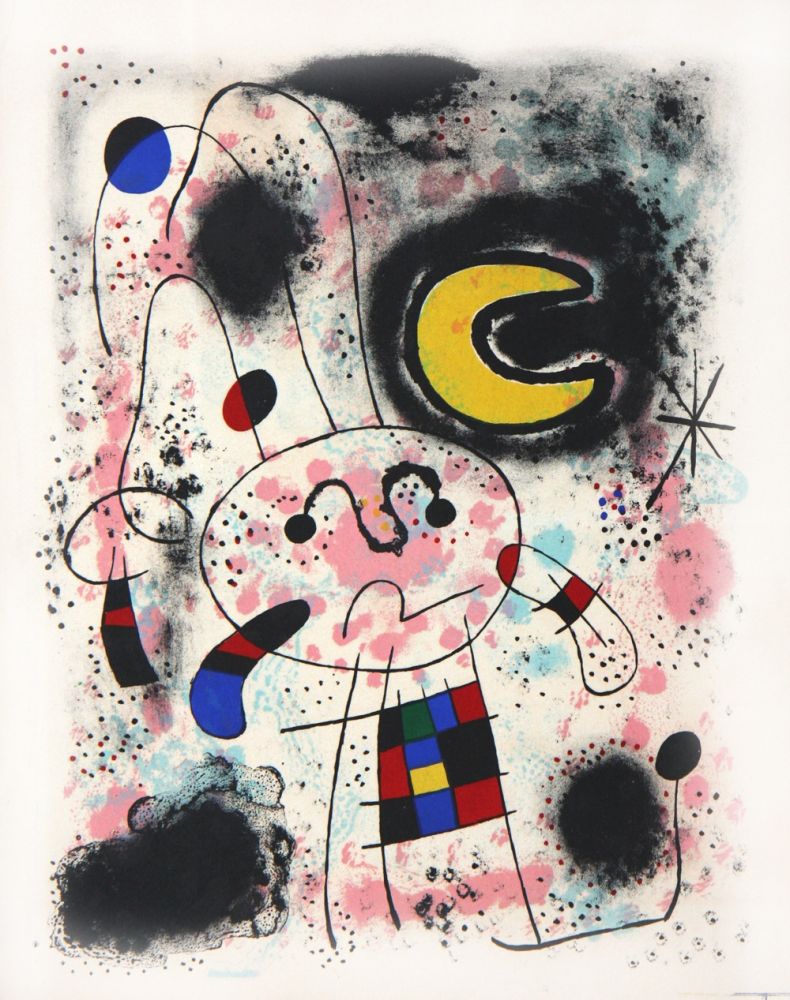 Литография Miró - Galerie Pierre Matisse - Exhibition Catalogue Recent Paintings 1953