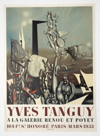 Литография Tanguy - Galerie Renou et Poyet