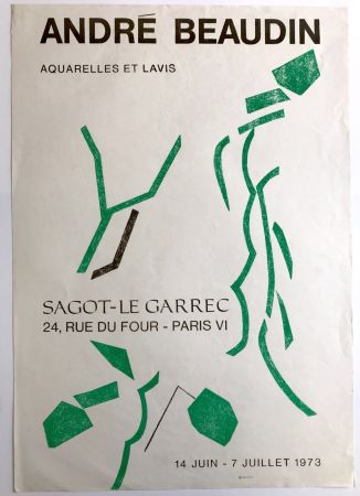 Литография Beaudin - Galerie Sagot-Le Garrec