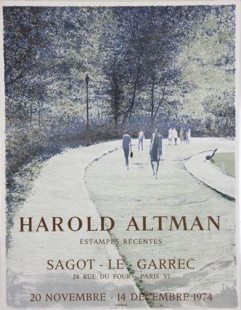 Литография Altman - Galerie Sagot Le Garrec