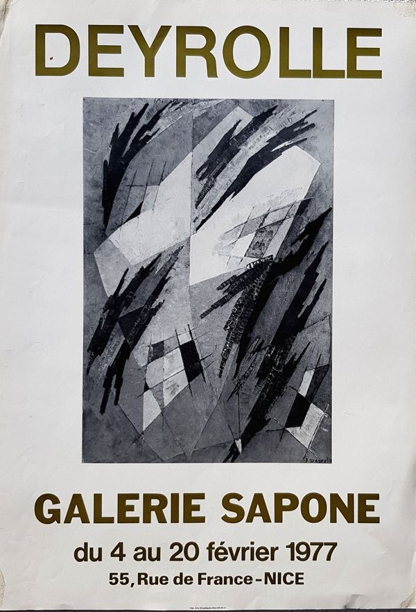 Гашение Deyrolle - Galerie Sapone  Nice